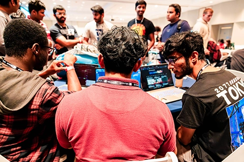 Students at Shellhacks 2023